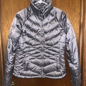 The North Face Women's Gray Puffer Jacket